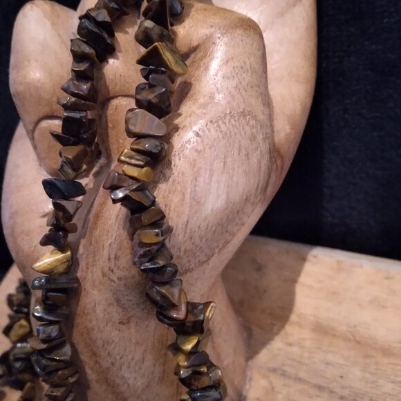Tiger Eye Gemstone Necklace - Picture 5 of 5